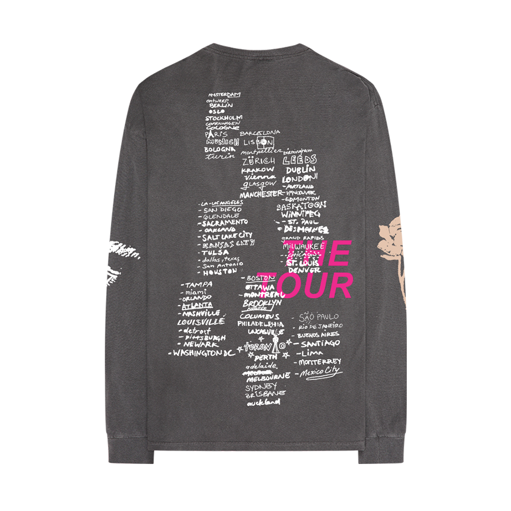 THE TOUR SKETCH L/S T-SHIRT Back