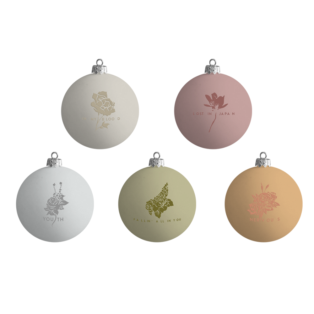 FLORAL ORNAMENT SET - Shawn Mendes | Official Store