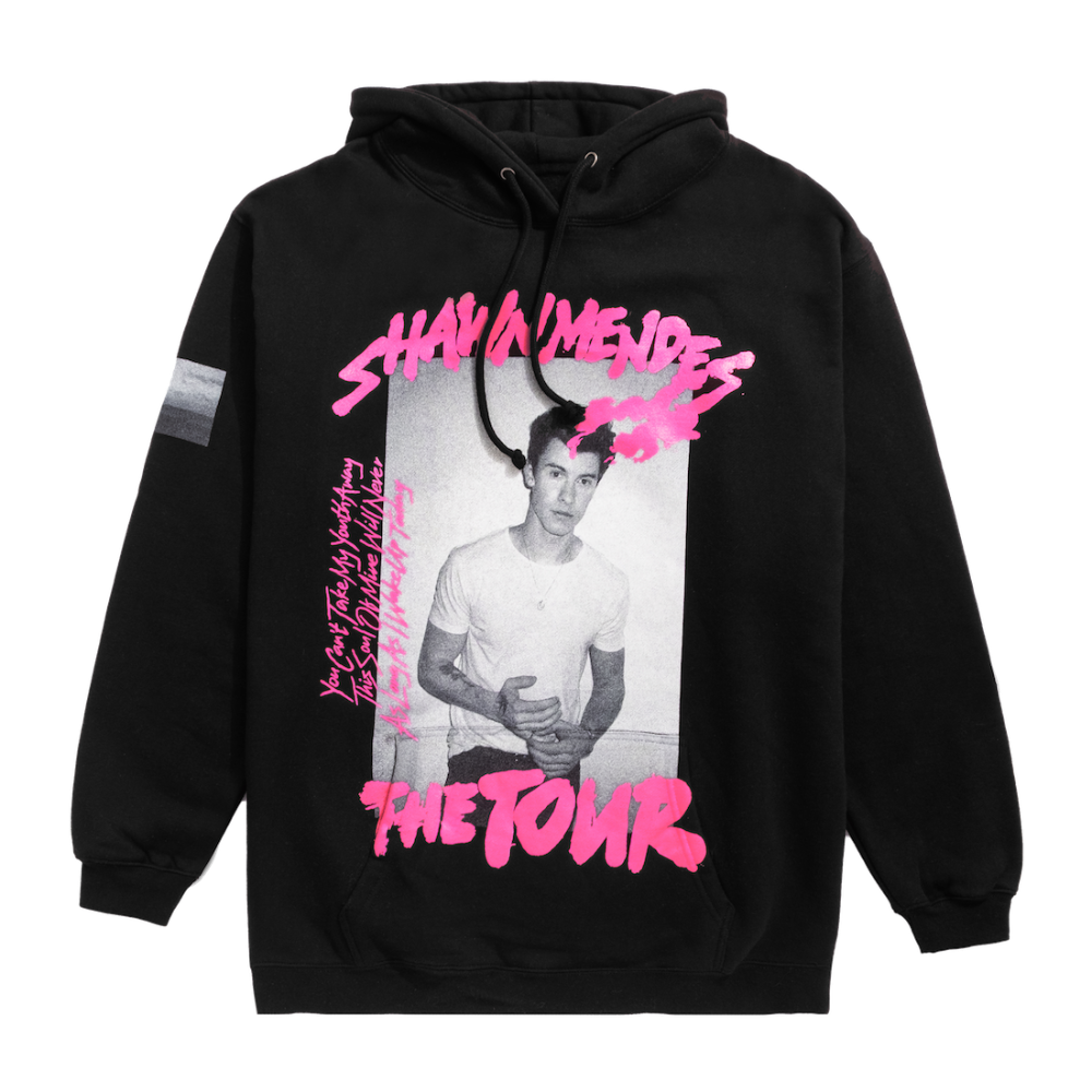 Shawn mendes black hoodie hot sale
