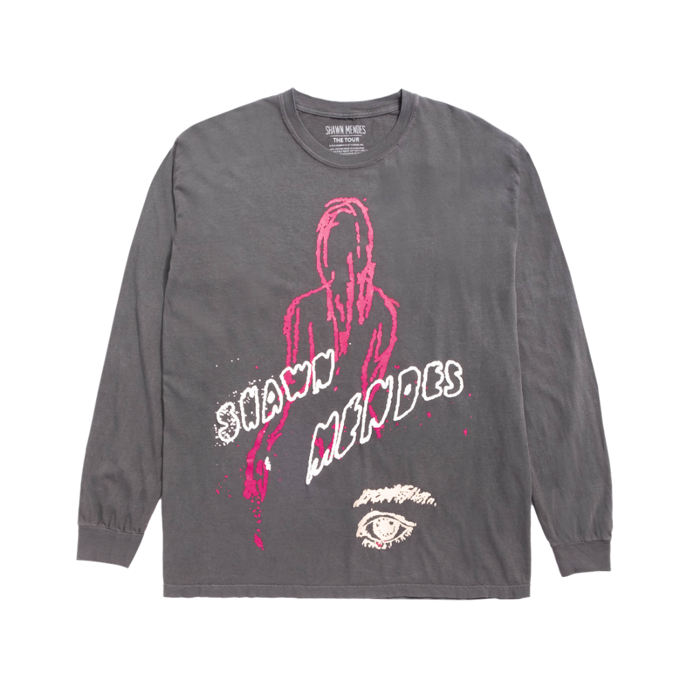 THE TOUR SKETCH II LONG SLEEVE T-SHIRT Front