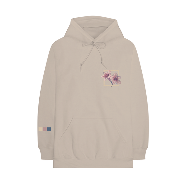 Winter discount floral hoodie
