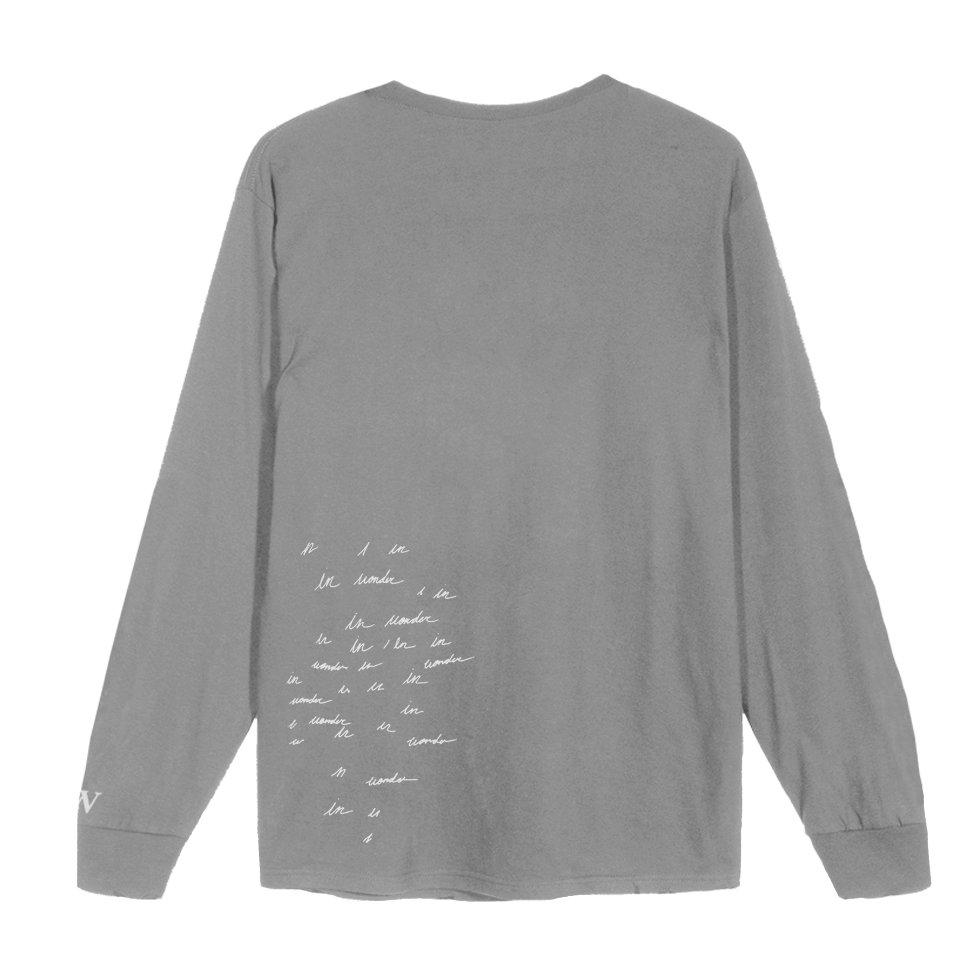 WONDER SCRIPT L/S T-SHIRT II