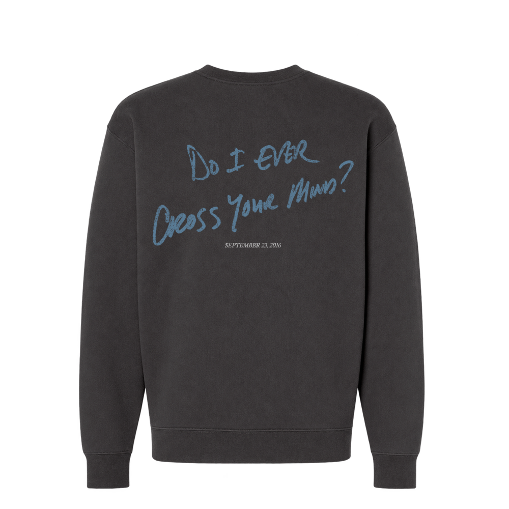 Cross Your Mind Crewneck Back