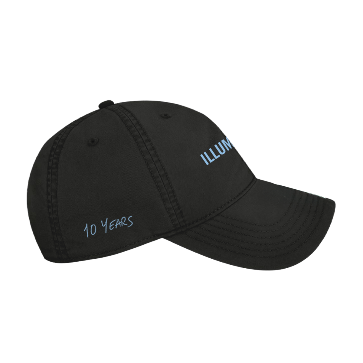 Illuminate Blue Dad Hat Side 1