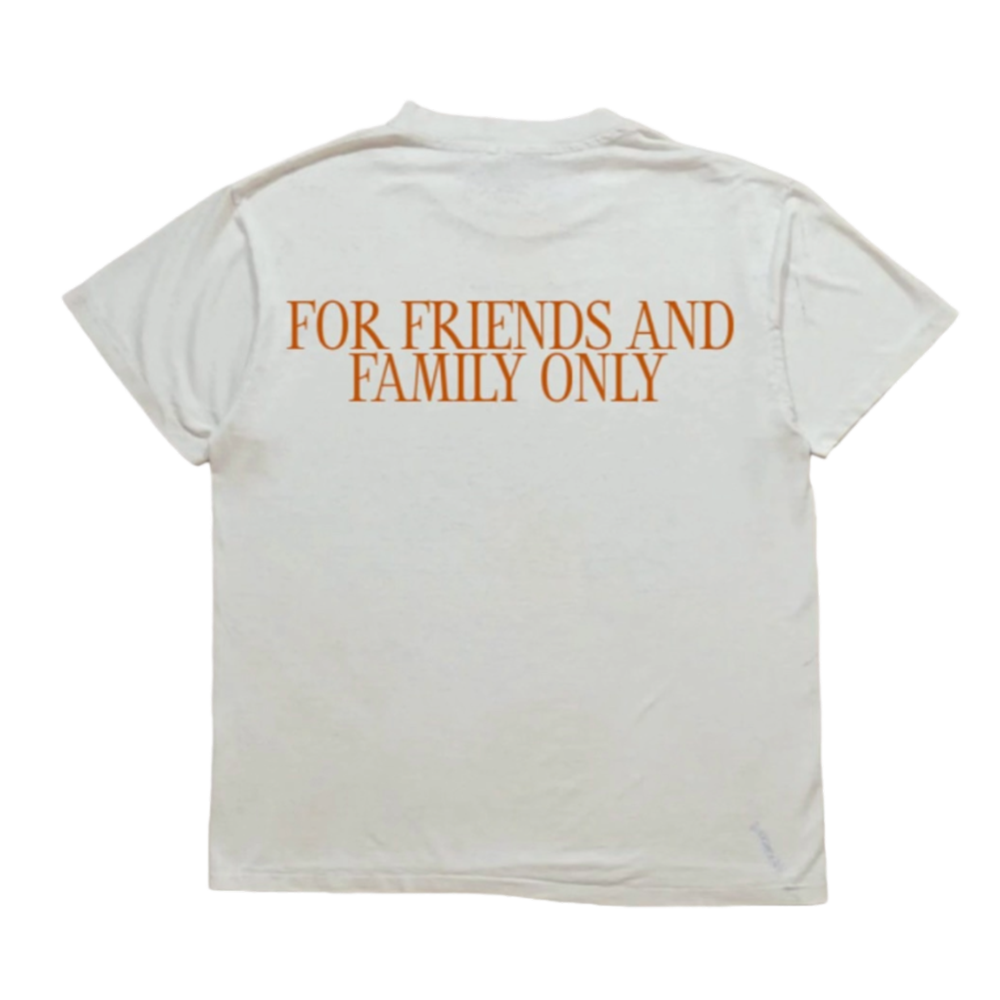 FRIENDS & FAMILY TEE: RED ROCKS (SCREENPRINT ANNIVERSARY EDITION) Back