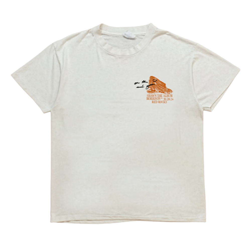 FRIENDS & FAMILY TEE: RED ROCKS (SCREENPRINT ANNIVERSARY EDITION)