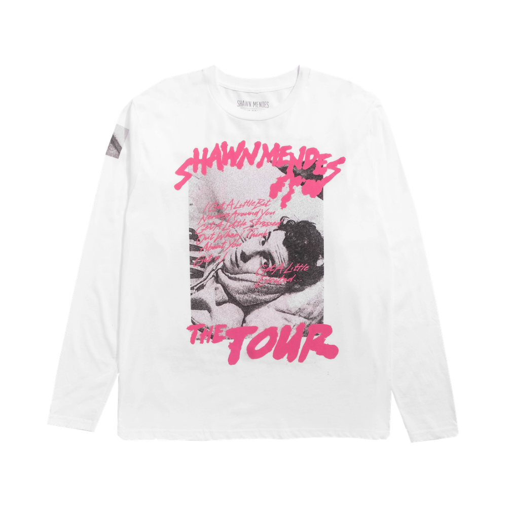 THE TOUR PHOTO L S T SHIRT Shawn Mendes Official Store