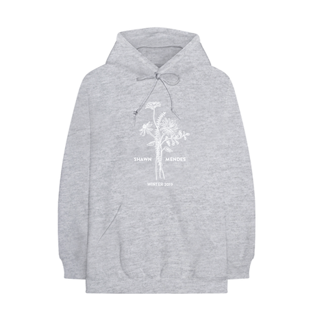 WINTER FLORAL 02 EMBROIDERED HOODIE