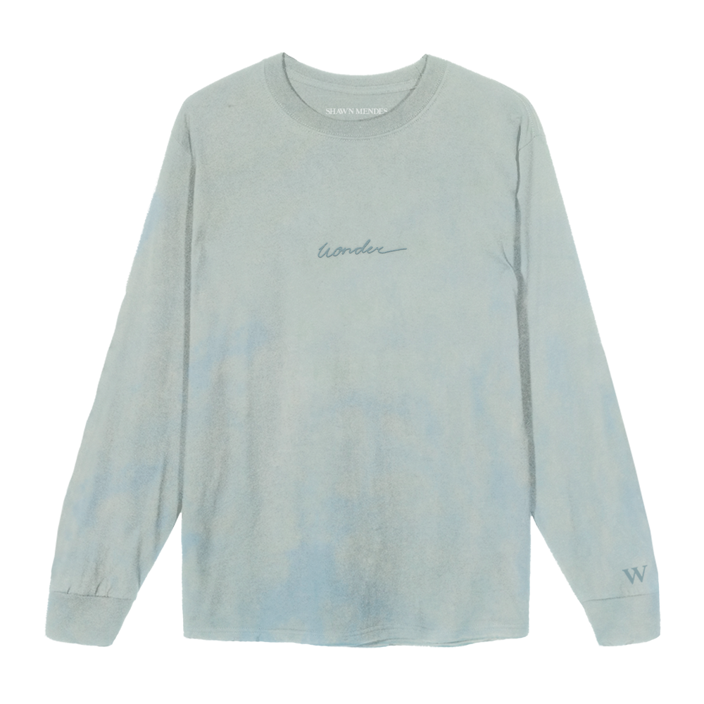 WONDER SCRIPT L/S TSHIRT III Shawn Mendes Official Store